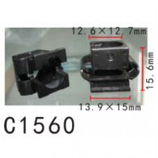 Кліпси C1560 бампер/крило/бризговики VW, AUDI, SEAT, SKODA (4A0805163,14813, 8A0863821Q) ( уп. 100