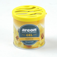 Освіжувач гель консерва 80gr - "Areon" - GEL - Vanilla (Ваніль) (12шт/уп)