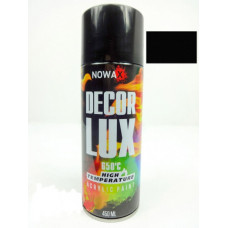 Фарба температурна чорна 450ml "Nowax" NX48037 +650°С (12шт/уп)