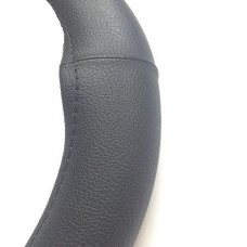 Чохол на кермо шкіра "XXL" (45см) черный CK 001 BK 1шов Объемная