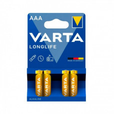 Батарейка ААA/LR3 "VARTA Long Life" 4шт