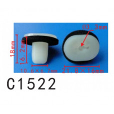 Кліпси C1522 обшивка Mazda 999100506 ( уп. 100 шт.)