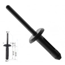 Заклепки C0201 пластиковая GM 14063981 Ford N803043S Chrysler 6500911 ( уп. 100 шт.)