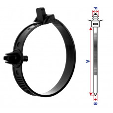 Кліпса C0233 проводки Mercedes 1149970290 (уп. 100шт.)