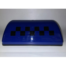 Фішка "ШАШКА" Синя з підсвічуванням на магніті (8шт/ящ)