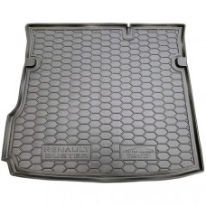 Килимок багажника Renault Duster 2018-2WD пластик "AVTO-Gumm"211699