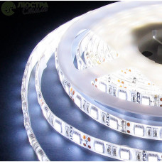 Стрічка Діодна 12v 10см біла SMD (5050) гнучка / поліуретан покриття "Econom"