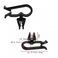 Кліпси C1108 тримач трубок/електропроводки FORD, HONDA (W710718-S307, W710718S307, 21165) (уп. 100шт