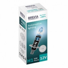 Лампа 12V H1 55W +100% Max Power "Brevia" (1шт) (12010MPC) (10шт/уп)