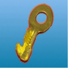 Наконечник під болт Ø 4мм під провід перерізом 2.5 (100шт) Туреччина 1401.2