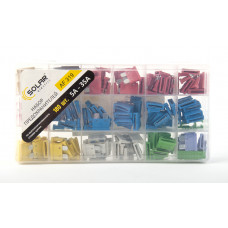 Запобіжники стандарт від 5-35А (180шт) з пінцетом "Solar" AF-319