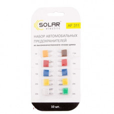 Запобіжники Міні від 5-30А (10шт) "Solar" AF-311