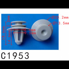 Кліпси C1953 карти дверей,молдингу MERCEDES (A0089880978, 0089880978, 15465)( уп. 100 шт)