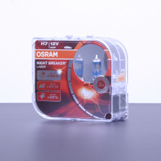 Лампа 12V H7 55W +130% Night Breaker "Osram" (Box-2шт) (64210NBL-НСВ) Акція (червона уп)