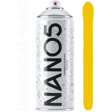 Фарба жовта 400ml "Nano5" N01023 (12шт/уп)