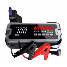 Зарядно-Пусковий Пристрій 2000А старт - 24000 mAh - 12В- "Alligator" Jump Starter JS850