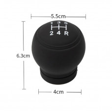 Чохол куліси Силіконовий №907-2 круглий 5R (чорний)