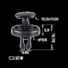 Кліпси C3610 бампер/підкрилок/крило Toyota Lexus 9046707220 (100шт)