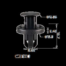 Кліпси C3620 бампер/салон/багажник/крило Toyota Lexus 9046710216 (100шт)