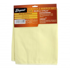 Серветка мікрофібра для скла та оптики 40х30 "Elegant" 100169 Велюр