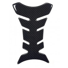 Наліпка силіконова "Рибки" Хребет карбон на бак мотоцикла 20х14 см