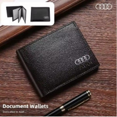 Обкладинка для автодокументів шкіряна Audi