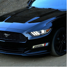 DRL на скотчі повторювач повороту на гумовій основі 12V 40*6*2см( №9) 2914 (2шт/уп.)