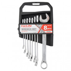 Набір ключів комбінованих (8шт) 8-19мм "Carlife" (WR4208) Пластик/хром-ванадіум метал (20шт/уп)
