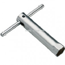 Ключ свічний трубчастий 21мм короткий з воротком