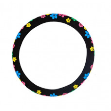 Чохол на кермо "M" (37-39см) з рельєфними Квітками Elegant 105520