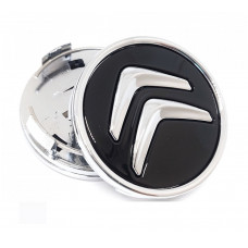 Ковпачки на титани "CITROEN" (60/56мм) Чорний