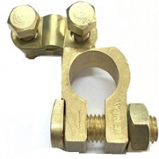 Клеми акумуляторні латунь 1шт "--" "HERTA" кутова