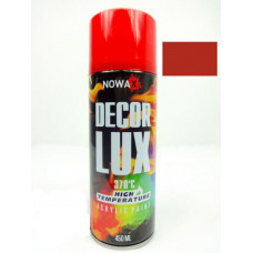 Фарба температурна червона 450ml "Nowax" NX48040 +370°С (12шт/уп)