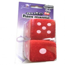 Освіжувач "Кубики" червоні персик (2шт/бл.) 12шт/ящ.