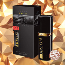 Освіжувач спрей 50ml - "Areon" - Perfume Premium - Gold (Золото) пласт.пляшка (6шт/уп)