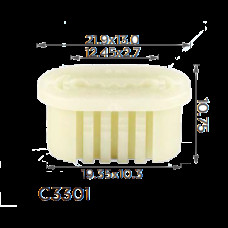 Кліпси C3301 під саморіз Renault 7703081214 ( уп. 100 шт.)