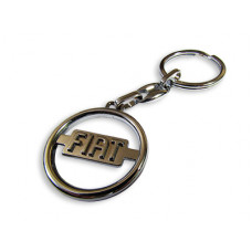 Брелок для ключів Fiat метал/хром