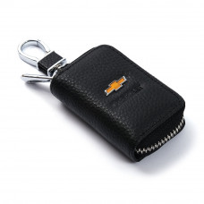 Чохол для ключів з карабіном Chevrolet (Шкіра)