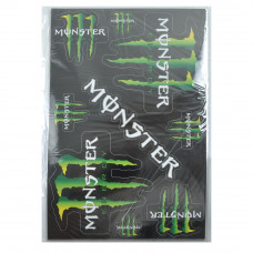 Наліпка МОТО "Monster Energy" (21x31) малий