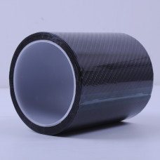 Плівка захисна від подряпин K5D (силікон 1мм) Карбон Чорний 7см*10м (на двері, пороги корпус авто)