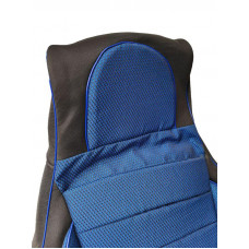 Чохли "PILOT" 2107 тканина черн. + тканина синя