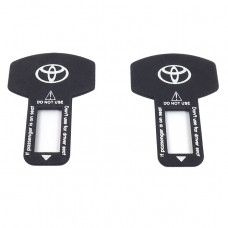 Заглушка ременя безпеки нейлон "Toyota" (2шт/уп)