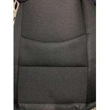 Майка чорна/чорна передня автотканина "АвтоСвіт" - "MAX"(Закритий бік та низ/2-а підголовника)