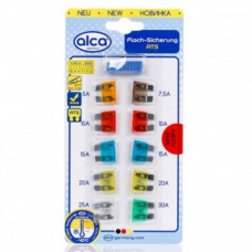 Запобіжники стандарт від 5-30А (10шт) "Alca" 690000 (50шт/ящ)
