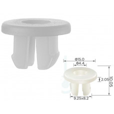 Кліпси C0317 під саморіз Infiniti Nissan57717AC000 Mitsubishi MS480003 Lexus Toyota 9018906134(100шт