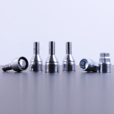 Болт секретний 12х1,5х24 (оберт.кільце 2кл.) (4шт блістер) "Walline" 375093 X2