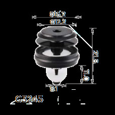 Кліпси C3245 обшивки дверей BMW(51-41-7-325-082, 51417325082, 15693)( уп. 100 шт)