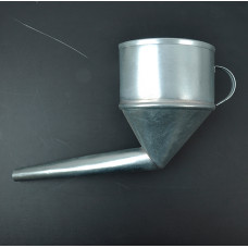 Лійка металева Бензин/дизель коса широкий носик (Таврія, DAF) оцинкована (FM007)