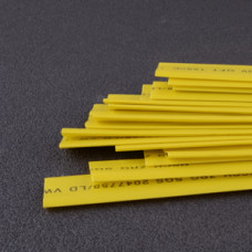 Термоусадка d= 4mm жовта (1метр) (уп.30шт)