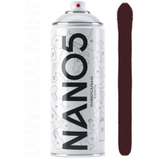 Фарба коричнева 400ml "Nano5" N08016 (12шт/уп)